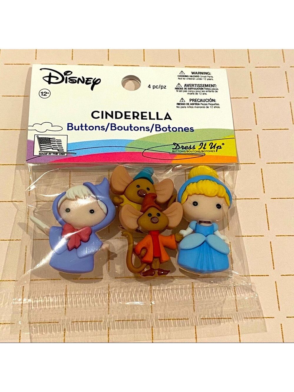 Cinderella Buttons